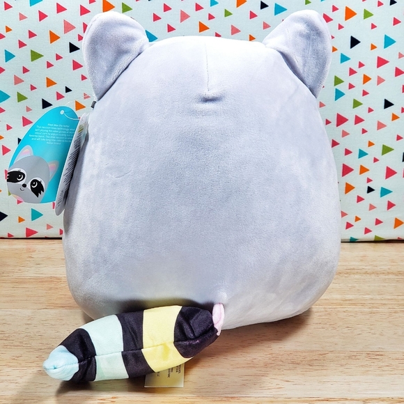 Squishmallow Max the Raccoon 8" UltraSoft Stuffed Animal Toy Plush NWT - Picture 2 of 6